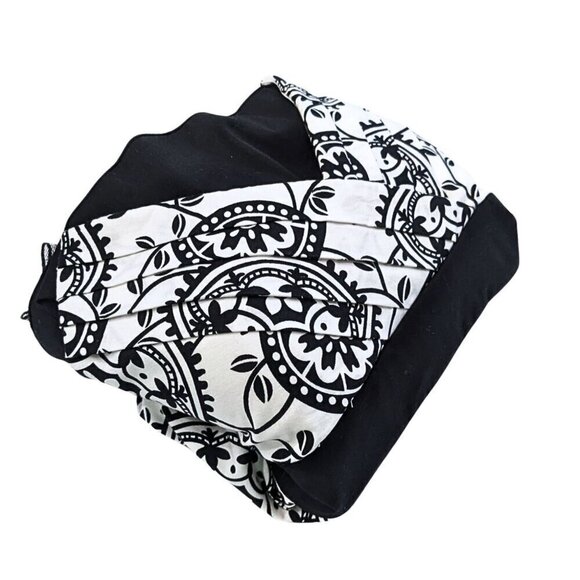 Vintage Y2K SPEECHLESS Black & White Suzani Print Fit & Flare Mini Dress Size 5 - Picture 8 of 8